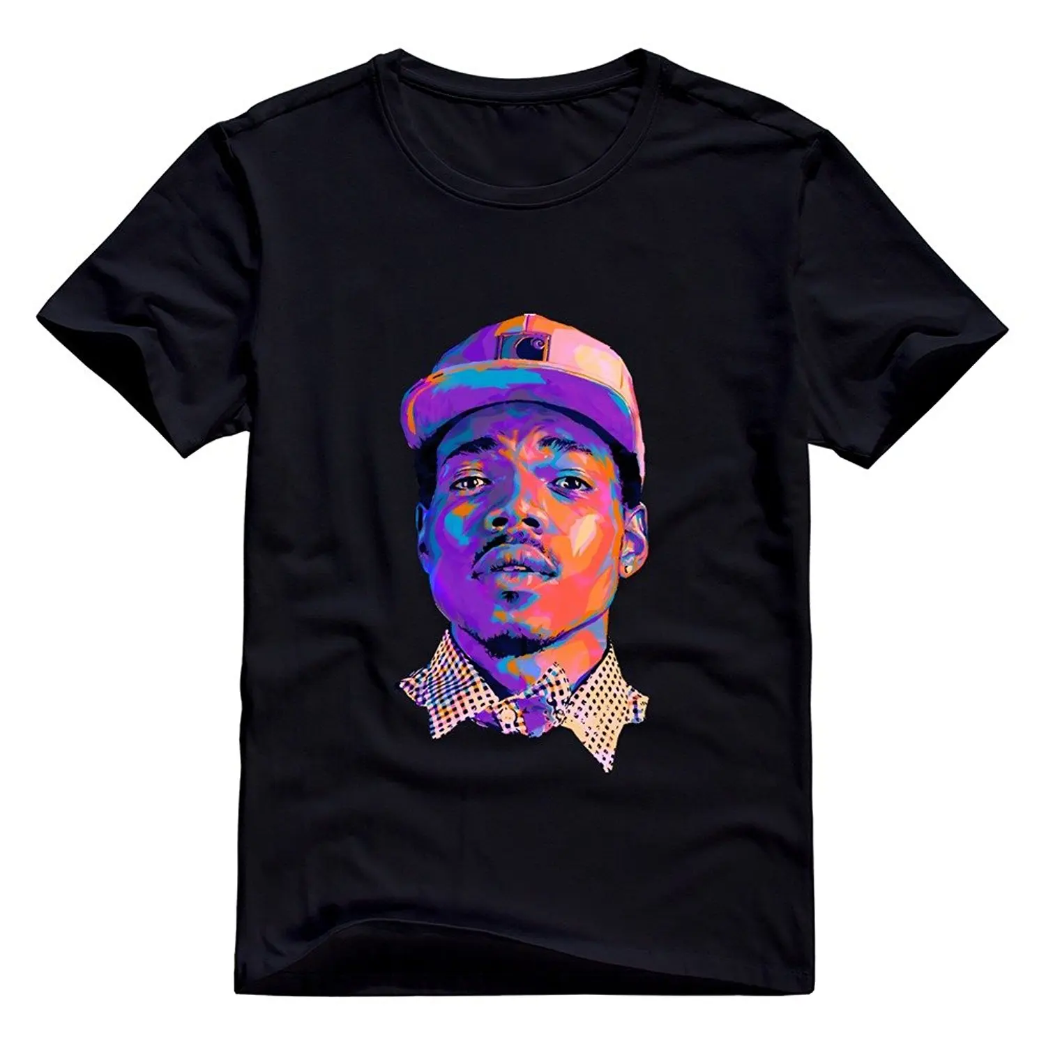 New Arrival Style Fashion Men tshirt Man's Chance The Rapper Hot Topic