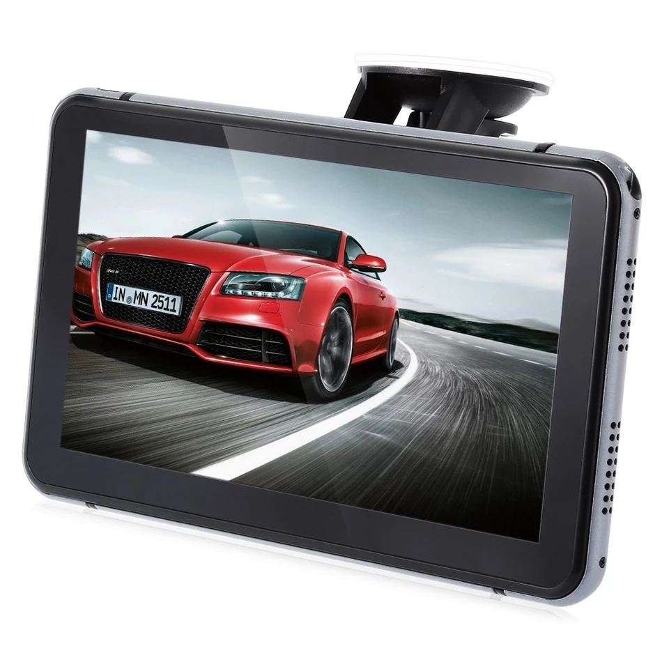 Android dash cam 7 дюймов 1080 P 140 градусов GPS навигации 512 МБ Оперативная память + 8 ГБ