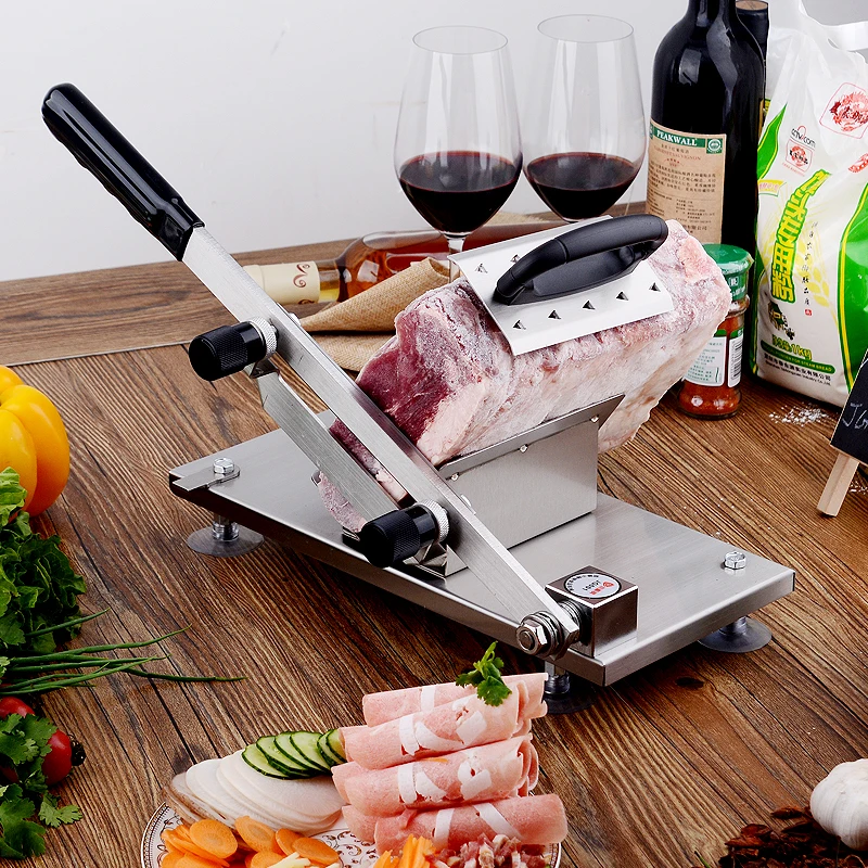 LM1407 Manual Meat slicer Commercial meat grinder Home cutter machine