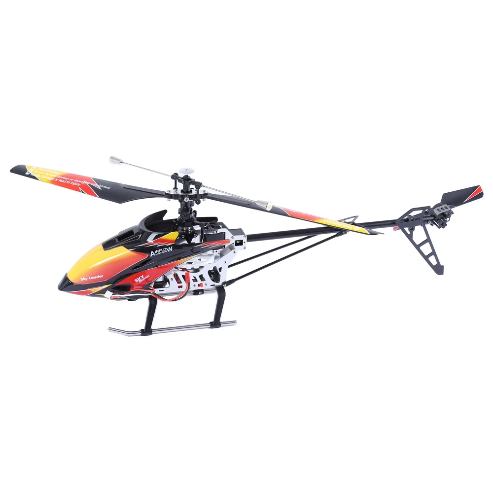 US $104.36 Wltoys V913 Single Propeller 24g 4ch Mems Gyro Rc Helicopter With Lcd Transmitter