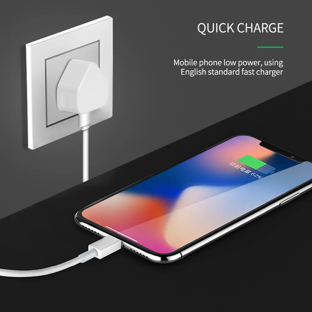 Universal 1/2/3-Port USB UK Plug 3 Pin Wall Charger Adapter with 1/2/3 USB Ports Travel Charger Charging for Phone X Samsung S9 Universal 1/2/3-Port USB UK Plug 3 Pin Wall Charger Adapter with 1/2/3 USB Ports Travel Charger Charging for Phone X Samsung S9