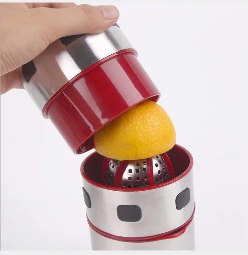 

juice cup Fruit Squeezer Original Juice Healthy Life Potable mini DIY orange lemon squeezer 304 Stainless steel hand