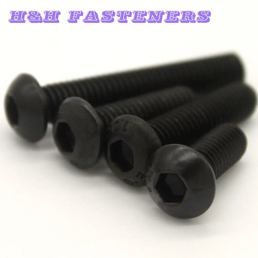 

M2 (Thread Dia. 2mm) Alloy Steel Hex Socket Button Head Cap Screws Metric