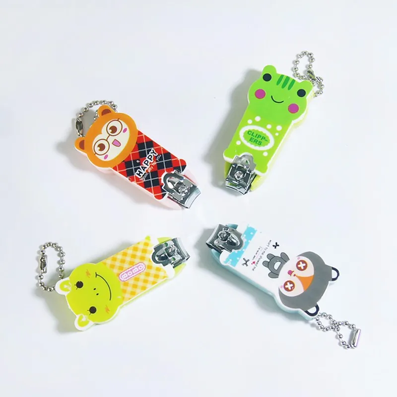 Новые милые Мультяшные кусачки для ногтей candy color щипчики для ногтей Ножницы домашние принадлежности милый инструмент для ногтей Случайная