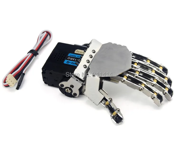 Человеческий манипулятор пальцев с пятью пальцами антроморфный комплект для