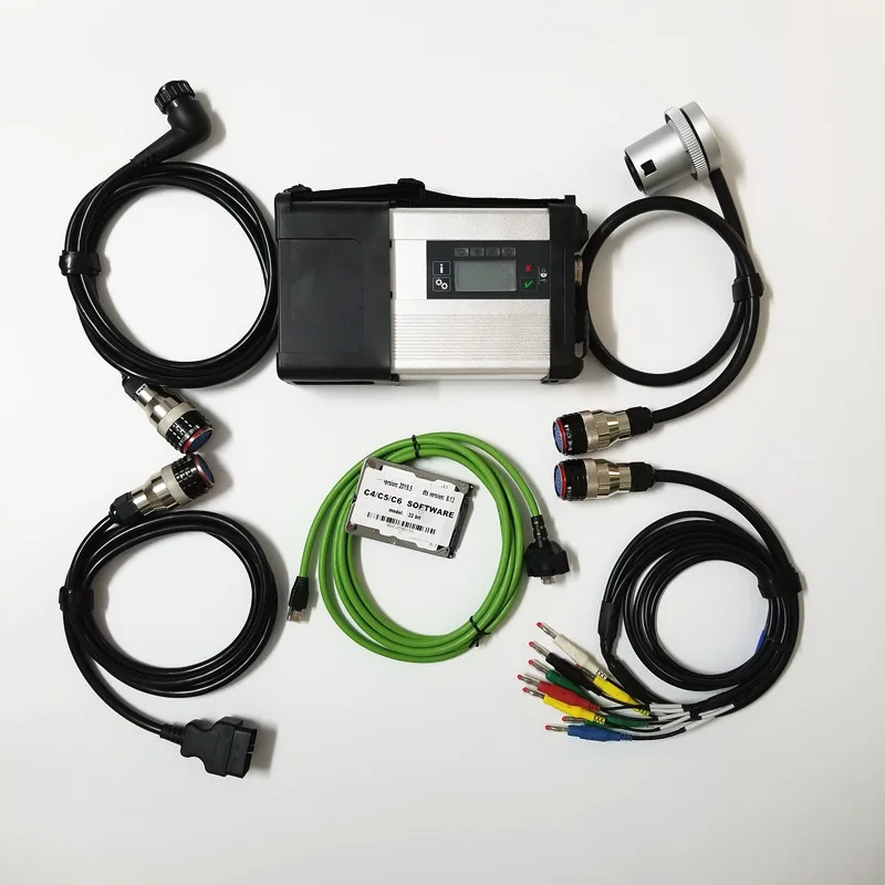  Alta calidad MB STAR C5 para Mercedes Benz para coches y camiones SD C5 y 201909 DTS Software HDD C