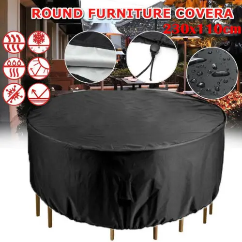 Two Sizes Waterproof Outdoor Patio Garden Furniture Covers Rain Snow Chair covers for Sofa Table Dust Proof Cover | Дом и сад