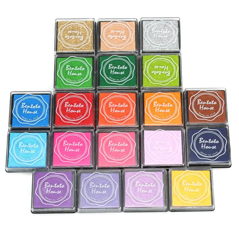 20pcs Colorful DIY Craft Finger Print Ink Pad Inkpad Rubber Stamps Inkpads Ink & Pads Toys Kids Games Accessories YJS Dropship 20pcs Colorful DIY Craft Finger Print Ink Pad Inkpad Rubber Stamps Inkpads Ink & Pads Toys Kids Games Accessories YJS Dropship