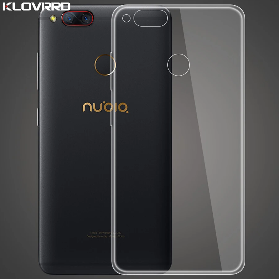 

Clear Soft case For ZTE Nubia Z11 m2 Z17 Lite Z18 mini S miniS Max Axon 7 X v18 Red Magic Silicon TPU Phone Case Protector