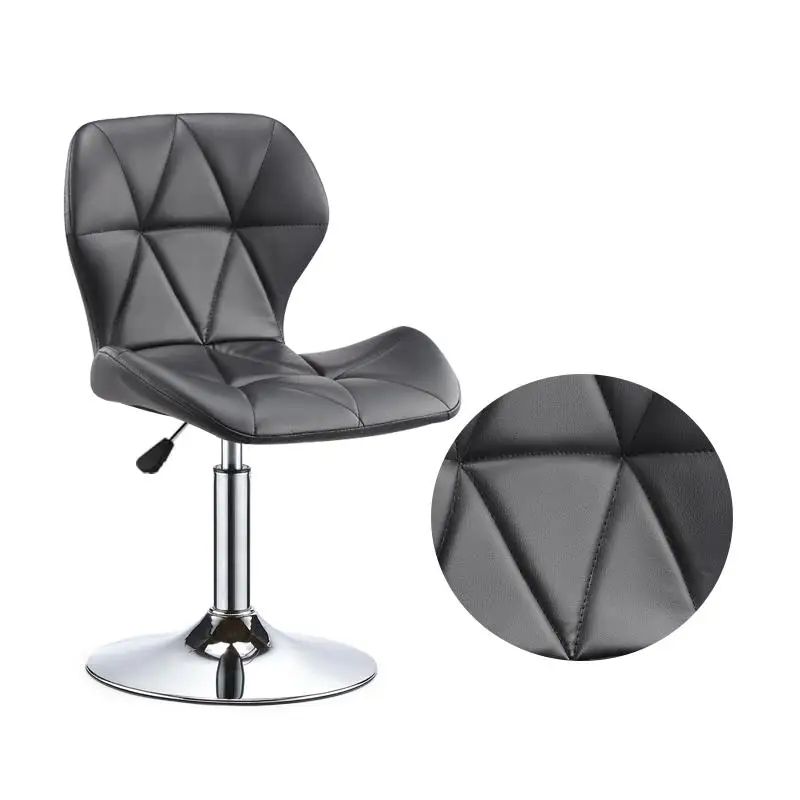 Высокий стул с высокой спинкой, повышенный Одноместный барный стул для магазина кофе, дома, металлический барный табурет Altos минималистичный современный - Цвет: Low chair 1