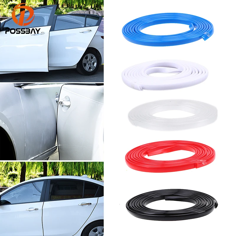 Color : Black 5M Car Door Edge Guard Anti-Scratch Molding Trim Rubber Seal Protector Guard Strip