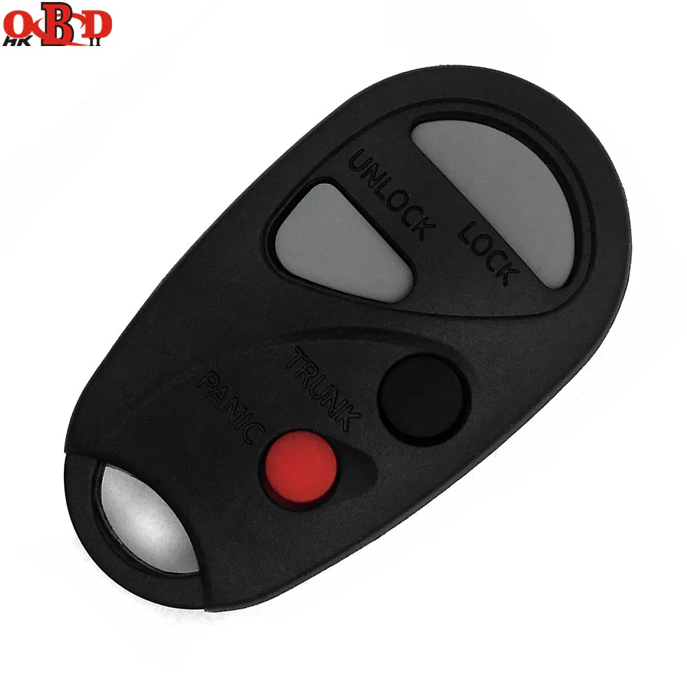 

HKOBDII New 3+1 Buttons Remote Key Shell Replacement Fob Case for Nissan SUNNY Cefiro A33 A32