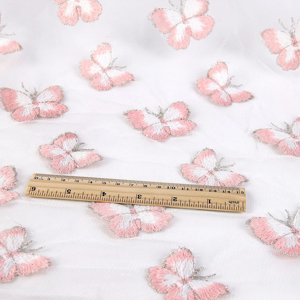 20*5" 50*145 см бабочка кружево полиэстер ткань для ткани Дети Домашний текстиль для шитья Тильда куклы, 1Yc3899