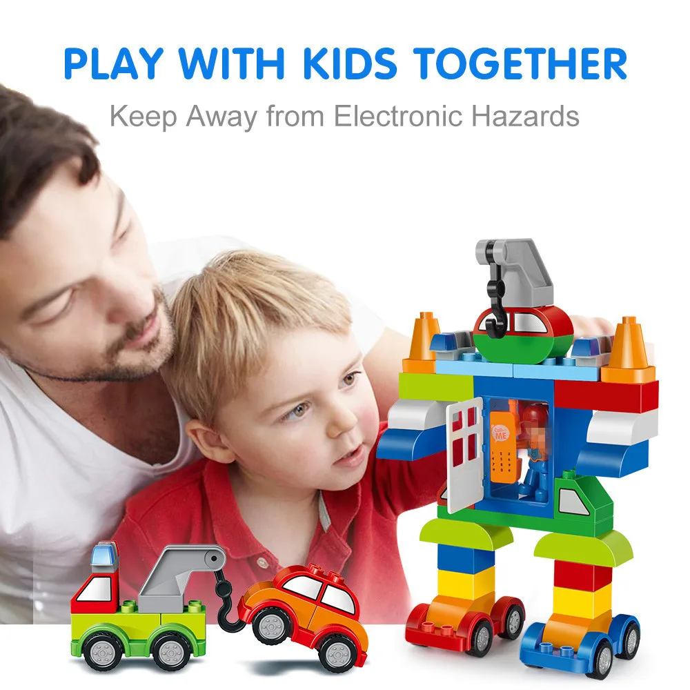 Tumama Big Size Building Blocks 53~125pcs Car Model Traffic Building Brick Compatible Legoed Duplo Large Size Educational Blocks Tumama Big Size Building Blocks 53~125pcs Car Model Traffic Building Brick Compatible Legoed Duplo Large Size Educational Blocks