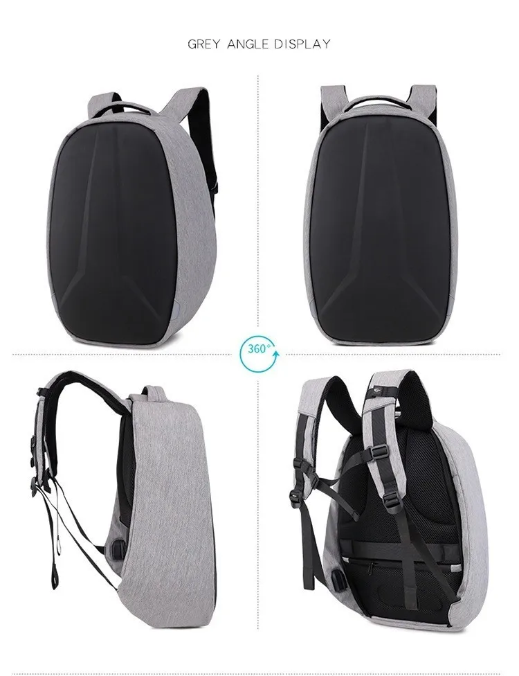 anti-roubo computador viagem bagpack usb carregamento volta mochila hombre plecak
