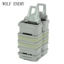 Тактический Подсумок сумка MP7 быстро Журнал кобура Набор полимер Черный DE FG