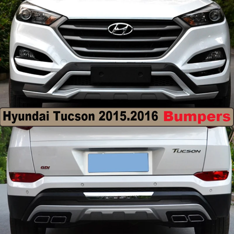 Bumper Protector Guard Plate For Hyundai Tucson 2015.2016.High Quality