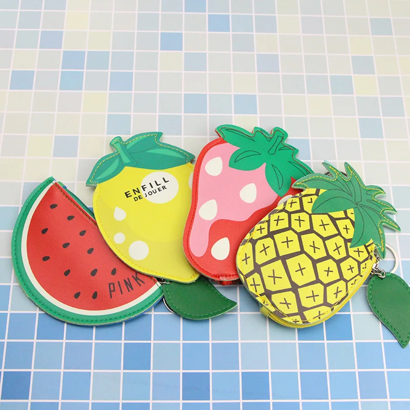 Katuner Hot Cute Fruit Coin Purse PU Leather Watermelon Purse Women