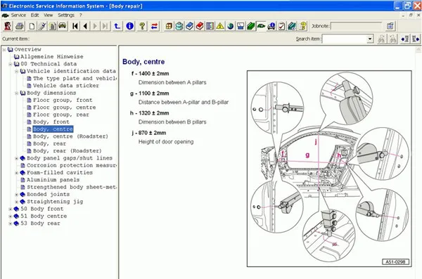  Más ElsaWin 52 Para Audi/VW/asiento/Skoda Auto reparación Software Elsa-Win5.2 en 80gb HDD