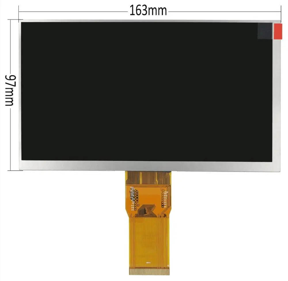 

New genuine high-definition 7 inch 50Pin encoding MF0701685007A 6A tablet LCD screen display