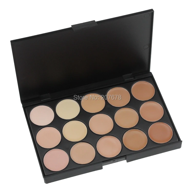 

Natural Professional Concealer Palettes 15 Colors makeup Foundation Facial Face Cream Cosmetic contour palette concealer palette