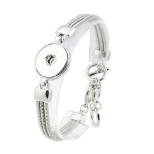 Горячий браслет с застежкой& Браслеты новейший дизайн античные посеребрённые винтажные браслеты подходящие защелки Ювелирная Кнопка ZE013