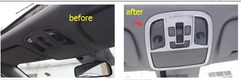 

Yimaautotrims Matte Interior Refit Kit Fit For KIA Sportage 2016 2017 2018 2019 2020 Roof Reading Lights Lamps Cover Trim 3Pcs