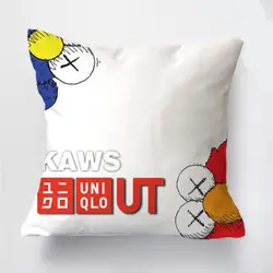 KAWS Улица Сезам граффити Поддержи Cushio автомобильной диван подушка на сиденье талии OriginalFake Street Art Collection современные подарок M304