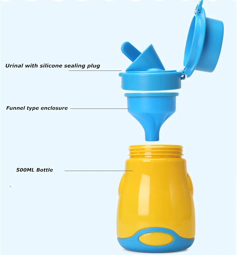 Писсуар для мальчиков Детский горшок портативный дорожный горшок для детей герметичный дорожный горшок для детей автомобильный Туалет WC