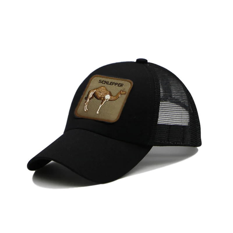 

Fashion Animals Embroidery Baseball Caps Men Women Snapback Hip Hop Hat Summer Breathable Mesh Sun Gorras Unisex Tiger Cap