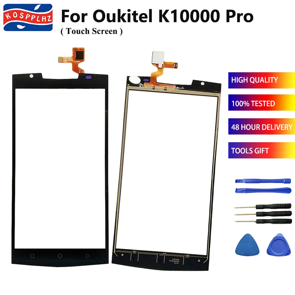 

5.5 inch New Touch Screen Panel For Oukitel K10000 pro Touch Screen Digitizer Sensor Replcement oukitel k 10000 pro + Tools