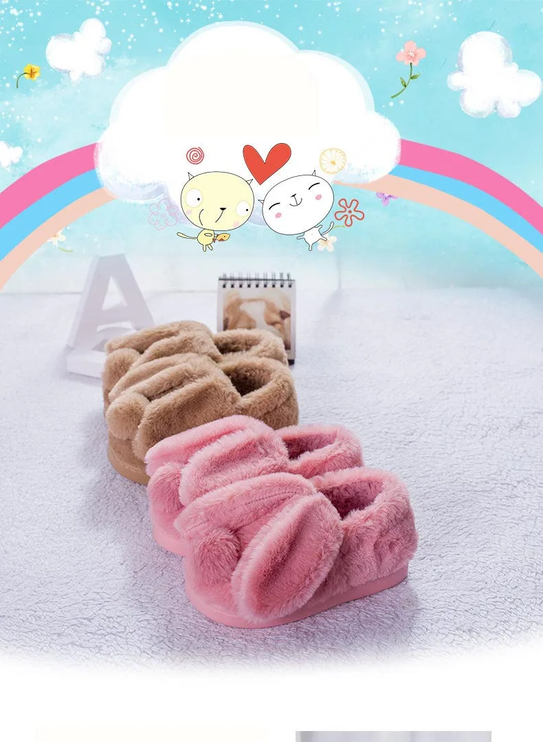 bedroom shoes for girls on Top 10 Largest Home Slippers Cotton Cartoon Cute Slippers Girl Brands And Get Free Shipping A282