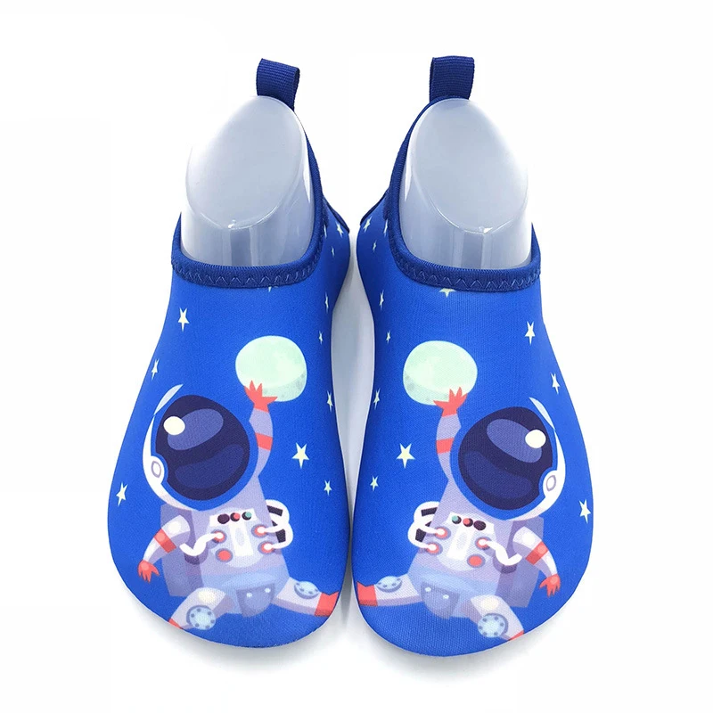 Милая детская пляжная обувь с героями мультфильмов; нескользящая обувь для плавания для девочек; ультралегкие Мягкие Водонепроницаемые носки; детская обувь для мальчиков - Цвет: Color N