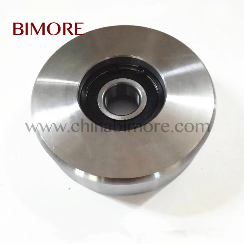 

5 Pieces BIMORE Escalator Handrail Guide Roller OD100mm Thickness 30mm Bearing 6204