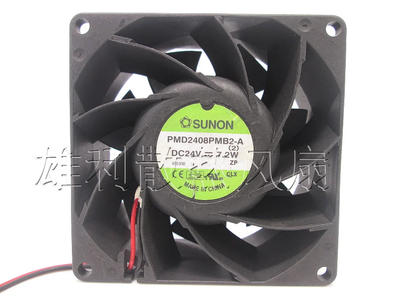 for SUNON PMD2408PMB2-A DC24V 7.2W 8cm 8038 Inverter Cooling Fan