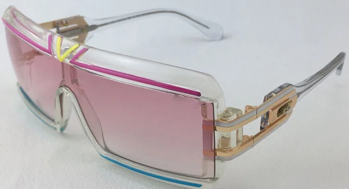 2019 New Brand Designer Men Sun Glasses Spectacles Inclining Frame Clear Lens Women CZ 7711 Sunglasses Oversize Luxury with box