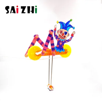 

Saizhi Two-wheeled high-altitude bicycle manual material diy student male science experimental toy SZ3364