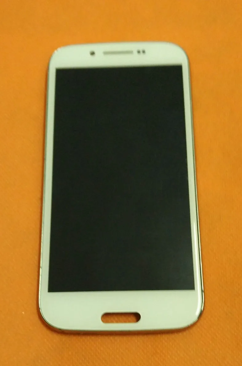 Used Original LCD Display +Digitizer Touch Screen Glass + frame For Star S4 MTK6589T Quad Core 5.0