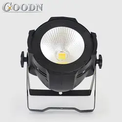 Led par can 100 Вт мыть лампы с cob-светодиодами теплый белый DMX led сценический Световой Эффект диско шар