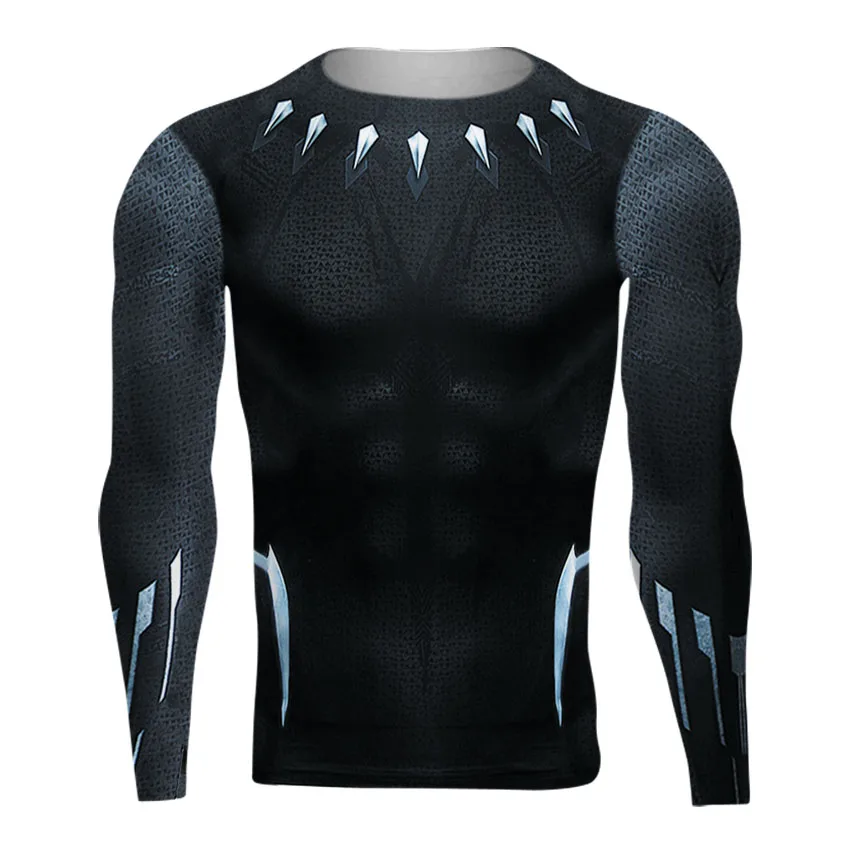 Реглан рукав Мстители 3 Железный человек 3D печатных футболки мужские компрессионные рубашки топы для мужчин бодибилдинг одежда