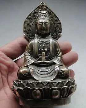 

Elaborate China Tibetan Buddhism Kwan-yin Copper Statue with Qing Dynasty Mark