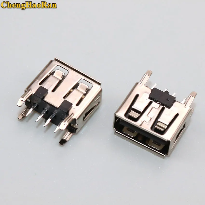 ChengHaoRan материнская плата для ноутбука micro 2 0 USB 4 pin DC Тип A плоский угол 180 градусов
