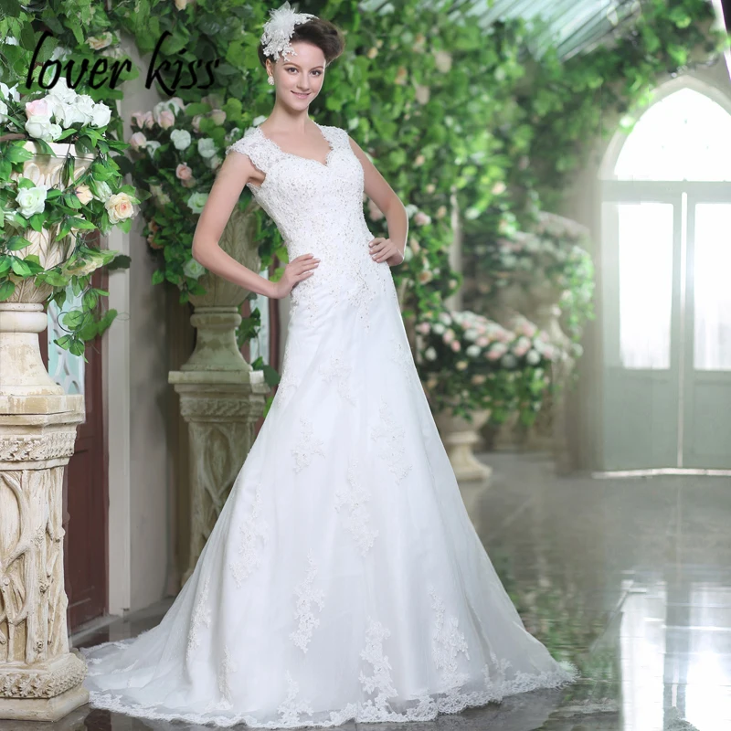 Lover Kiss vestidos de noiva богемное кружевное пляжное свадебное платье приморские Свадебные платья открытая спина подвенечное платье robe de mariee