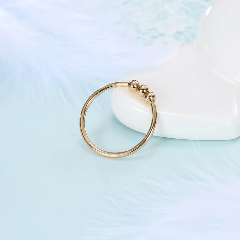 1 шт. минимализм три круглые кольцо с круглым камнем для мужчин Мода Золото Серебро Цвет гладкое свадебное кольцо на палец кольцо бойфренд подарок Bague R398
