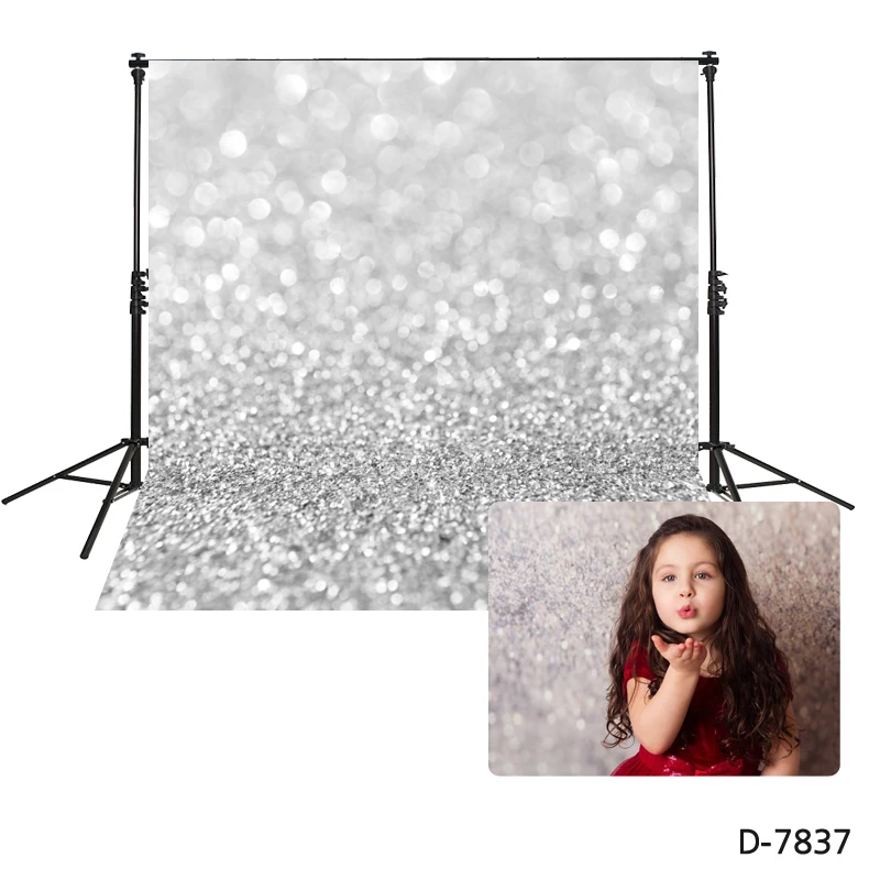 white silver glitter bokeh backdrop christmas newborn portraits abstract background for YouTube video/Instagram/PoshMark photos