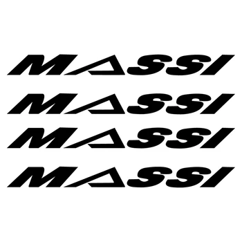 

Custom Vinyl Cut Decal Sticker For Bicycle MASSI Art Decor , 4 X PEGATINAS STICKER VINILO PACK MASSI Bicicleta Bike Vinyl