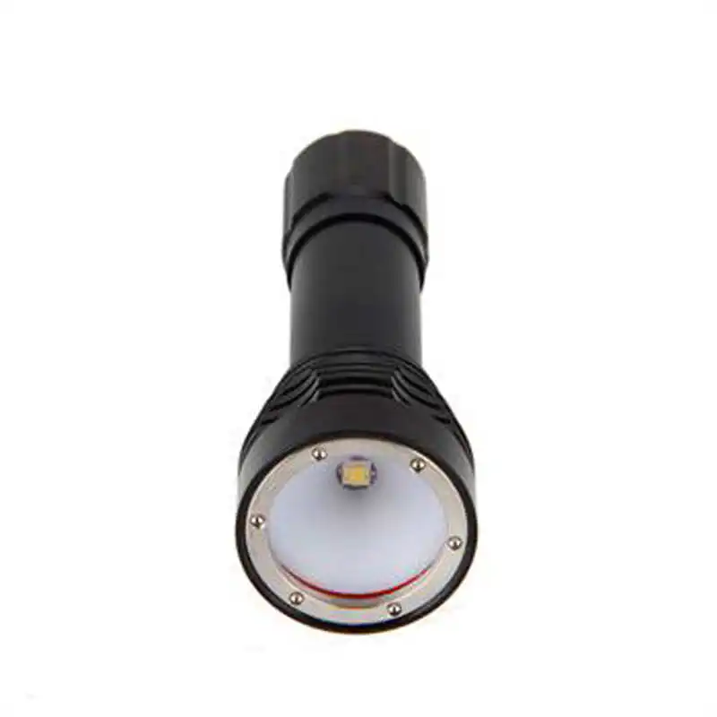 5000lm XM-L2 Scuba Diving Photography Underwater Video powerful LED Flashlight Torch led flashlight 18650 fanatic #3S26 (7)