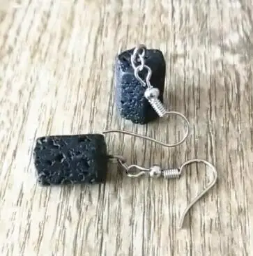 SHIYING производство diy Ручная работа Подвески черный 15*10*11 мм Лава ароматерапия