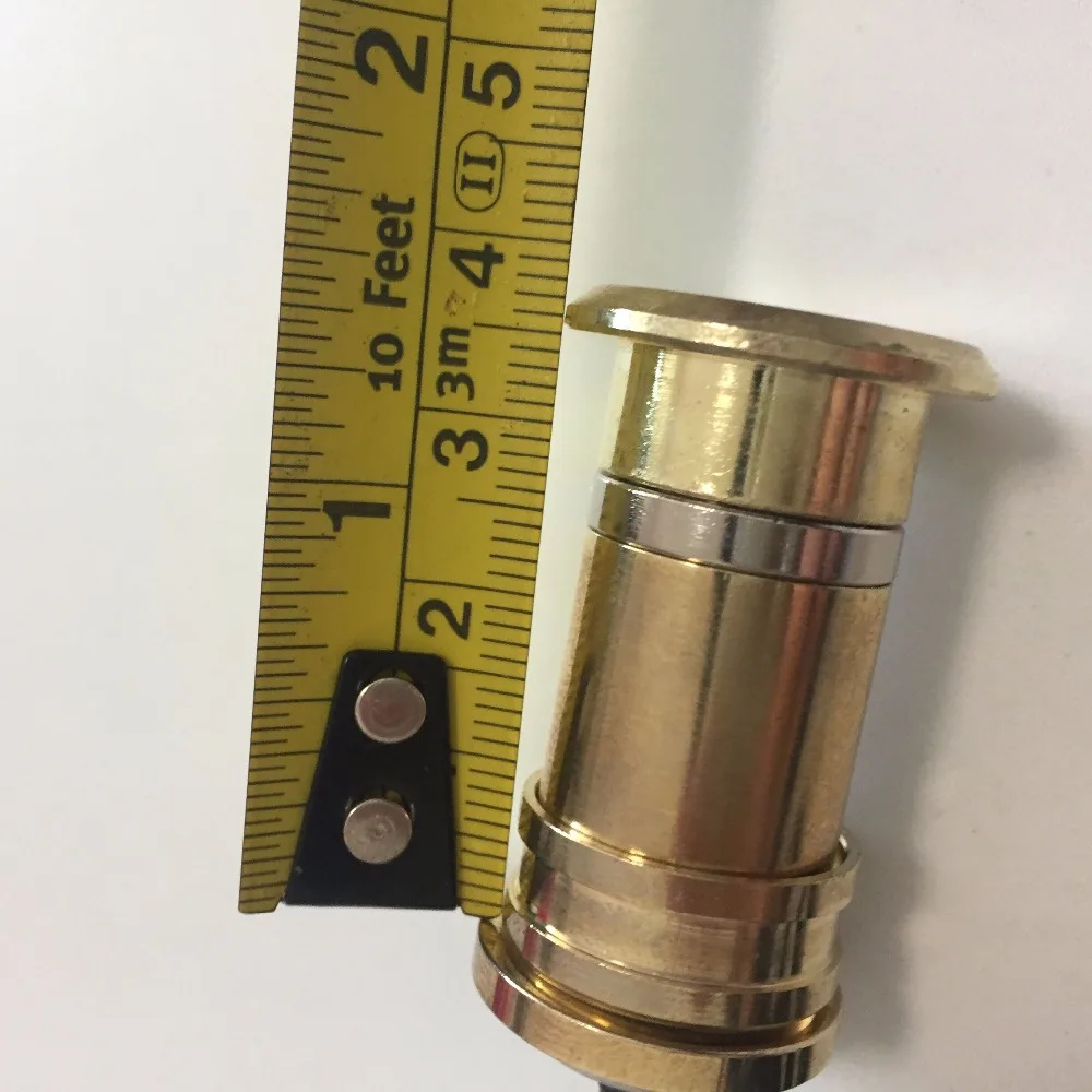 Tanie Mini cctv wizjer otwór 1080P kamera ahd mosiężna wizjer widz odłączana kamera drzwiowa 1200TVL wideo CCTV