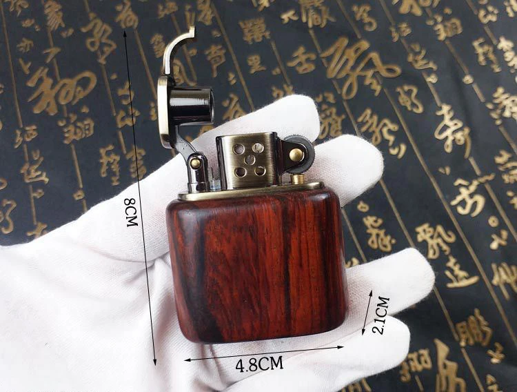 Rosewood Gasoline Lighter